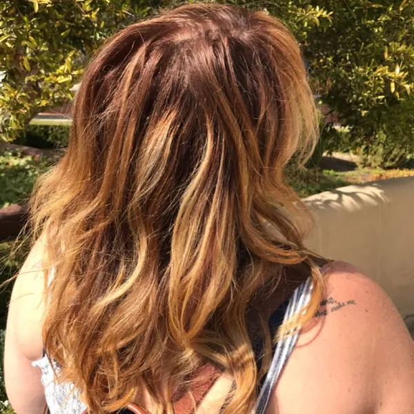 Hair color by Andrew Locke